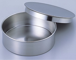 Sàng thép không gỉ φ150 x 45mm (Nắp đậy và đĩa thu) AS ONE 5-3290-55